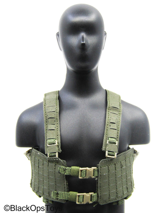 OD Green Chest Rig w/Pouch Lot