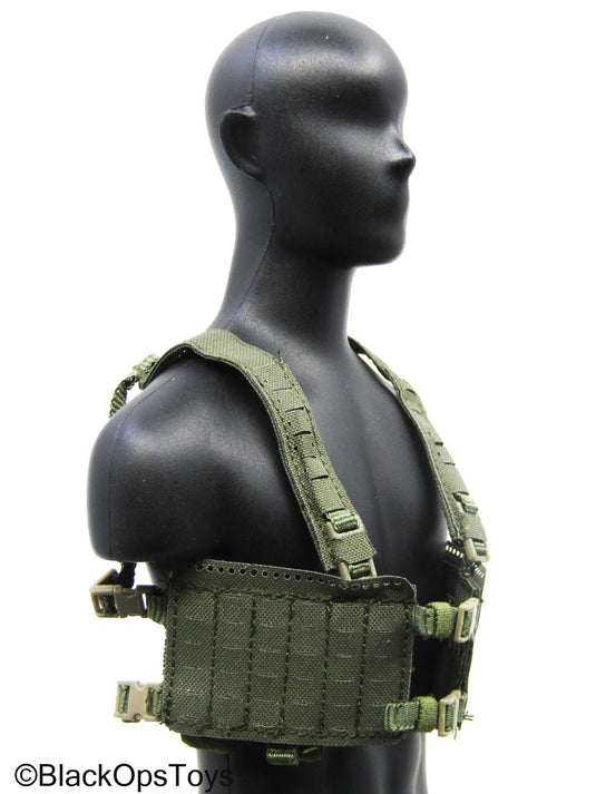 OD Green Chest Rig w/Pouch Lot