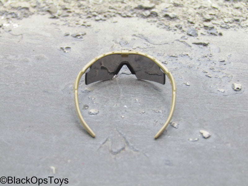 Load image into Gallery viewer, SMU Tier 1 Delta Force CST - Tan Sunglasses w/Black Frames

