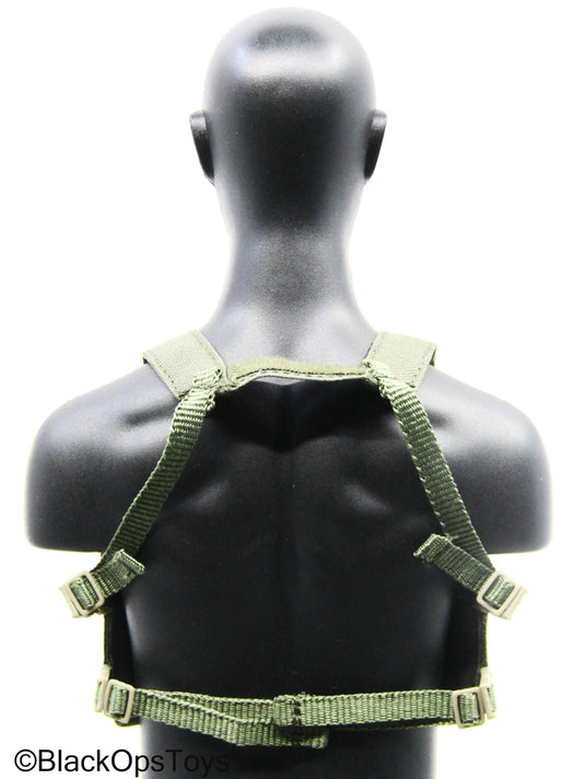OD Green Chest Rig w/Pouch Lot