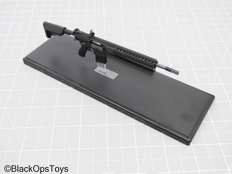 Load image into Gallery viewer, L129A1 Black Sniper/Sharpshooter Rifle Set w/Base Stand
