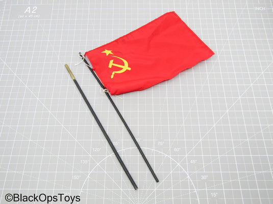Red Flag Set w/Extra Pole