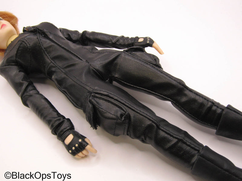 Load image into Gallery viewer, CY Girls - Ruby Rose - Female Body w/Head Sculpt &amp; Leather Like Body Suit

