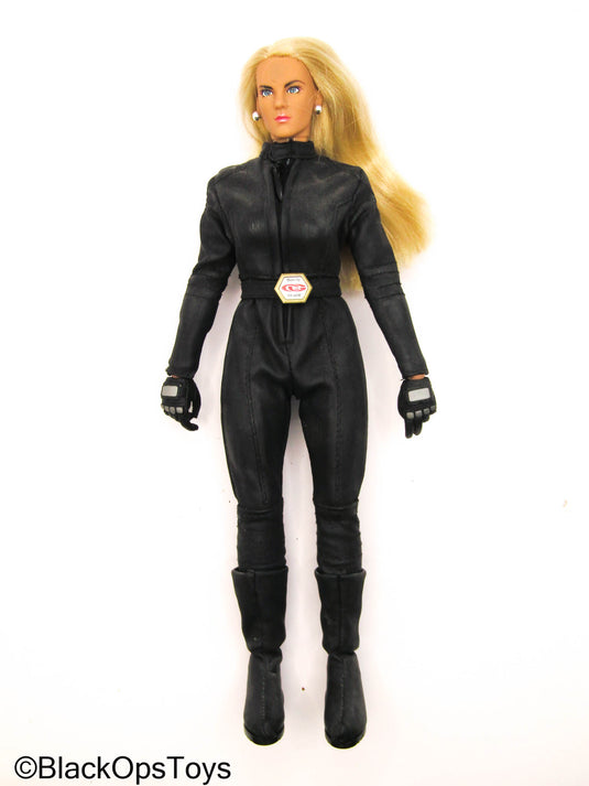 CY Girls - Female Body w/Head Sculpt & Black Leather Like Body Suit