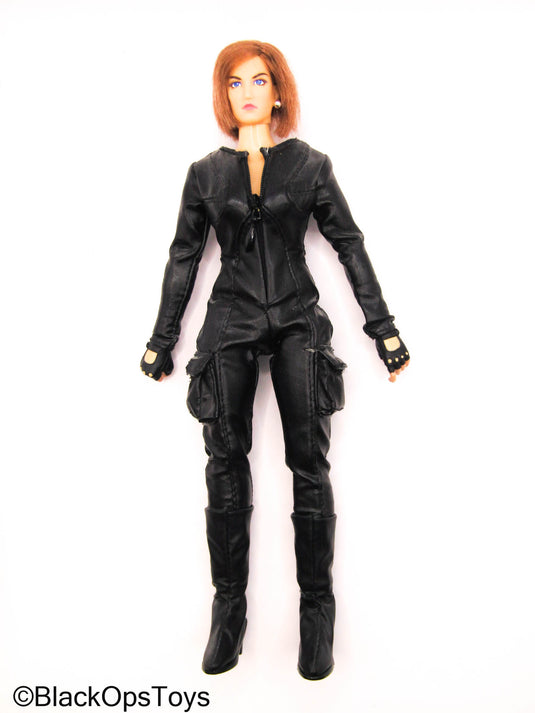 CY Girl - Female Body w/Head Sculpt & Black Leather Like Body Suit