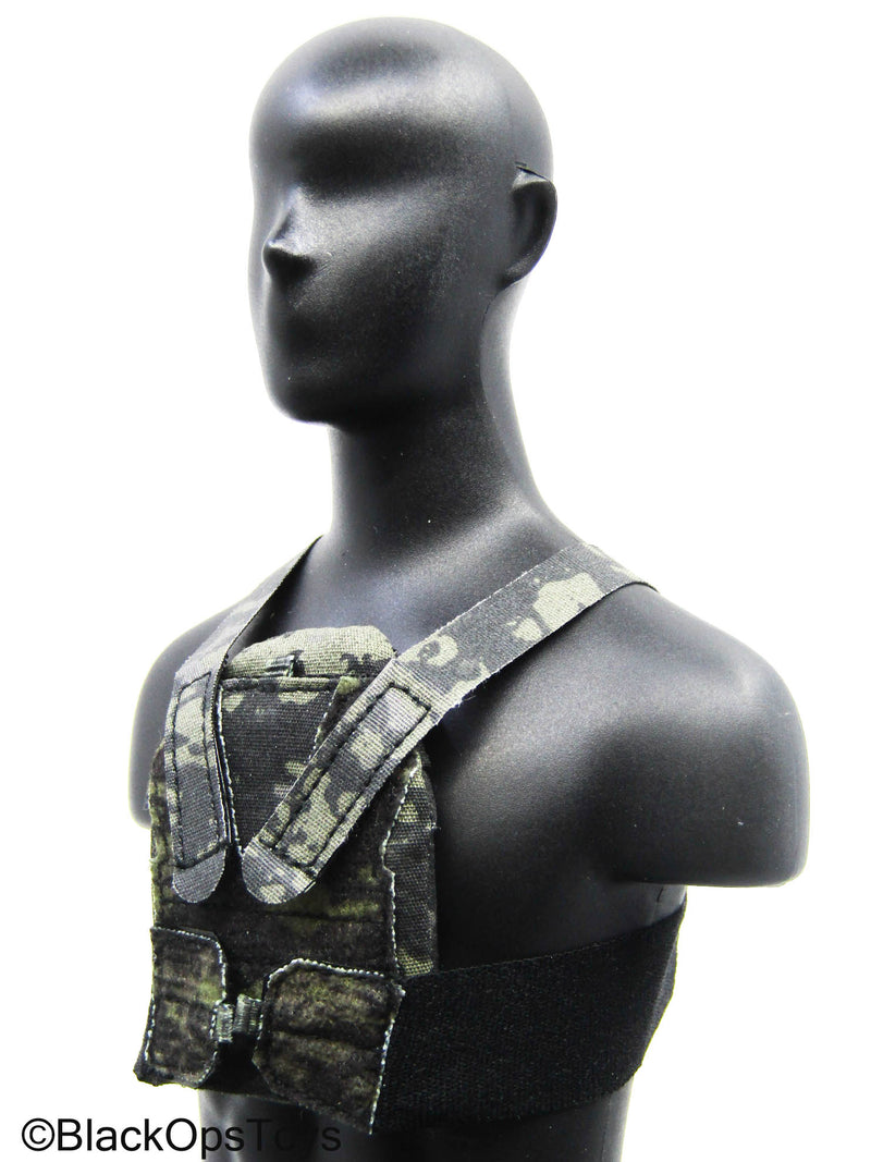 Load image into Gallery viewer, Multicam Black Slick Plate Carrier w/Chest Rig, Mag &amp; Pouch Set
