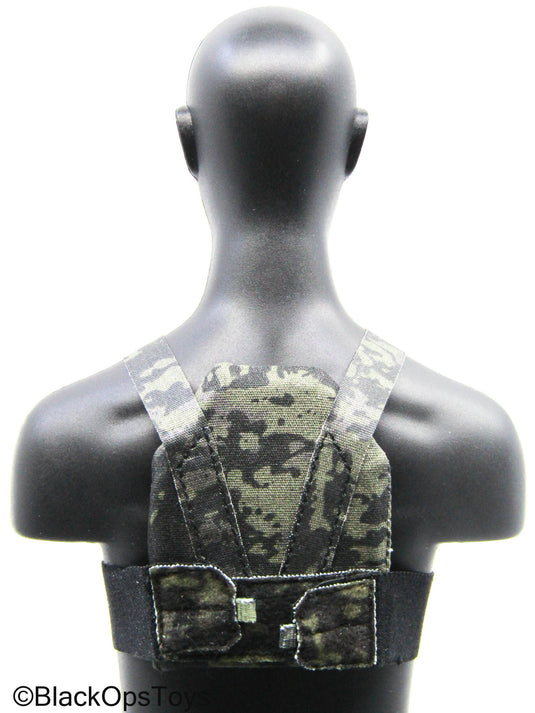 Multicam Black Slick Plate Carrier w/Chest Rig, Mag & Pouch Set