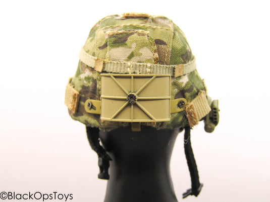 Multicam Helmet w/Monocular NVG Set