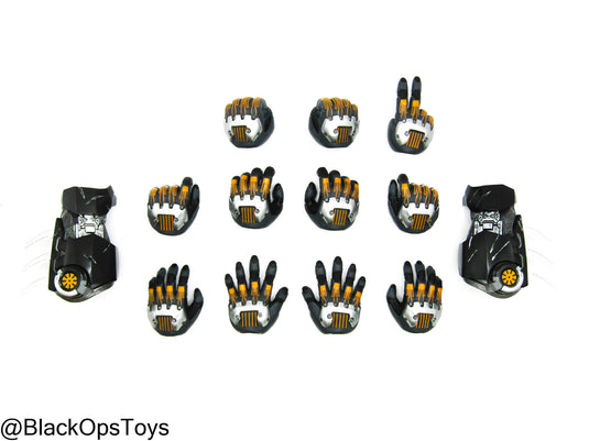 Batman Arkham Origins - Male Armored Hand Set (x11) w/Gauntlets