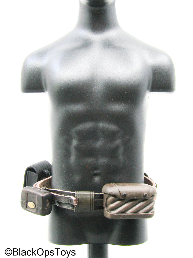 Load image into Gallery viewer, Star Wars Anakin Skywalker Leather Like Belt Set
