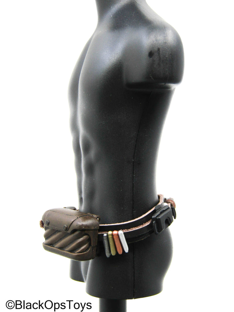 Load image into Gallery viewer, Star Wars Anakin Skywalker Leather Like Belt Set
