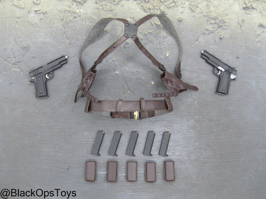 GI JOE - Joe Colton - 1911 Pistols & Dual Shoulder Holster