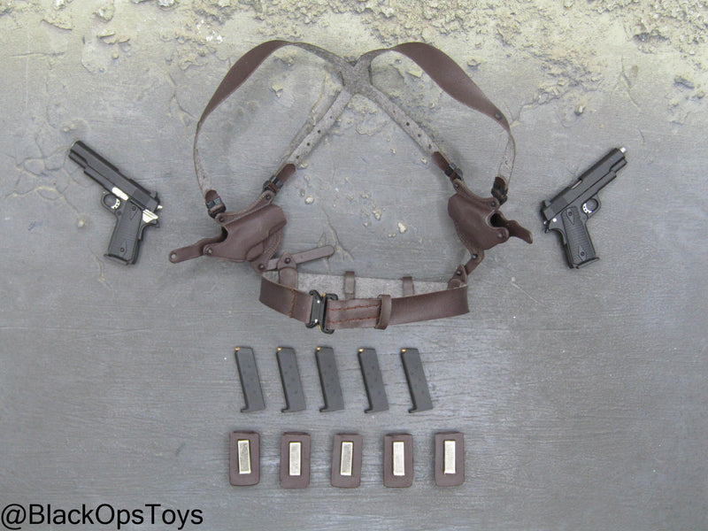 Load image into Gallery viewer, GI JOE - Joe Colton - 1911 Pistols &amp; Dual Shoulder Holster
