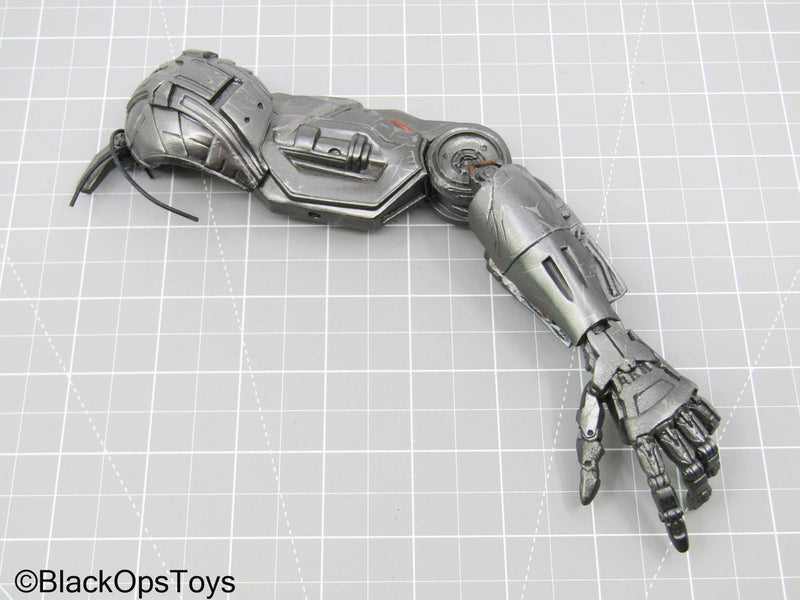 Load image into Gallery viewer, Silver Metal Ultron Left Arm
