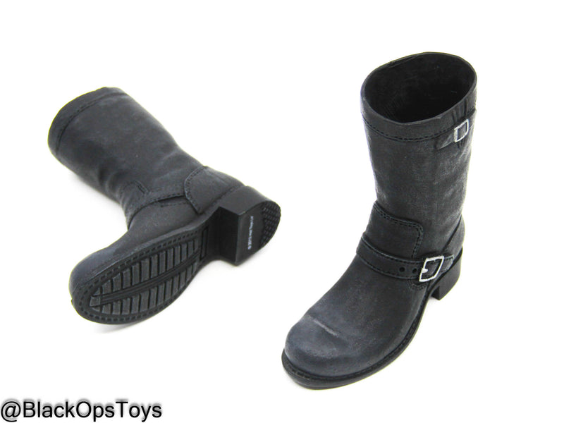 Load image into Gallery viewer, Terminator 2 Judgment Day - Leather Like Biker Uniform Set
