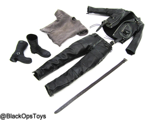 Terminator 2 Judgment Day - Leather Like Biker Uniform Set
