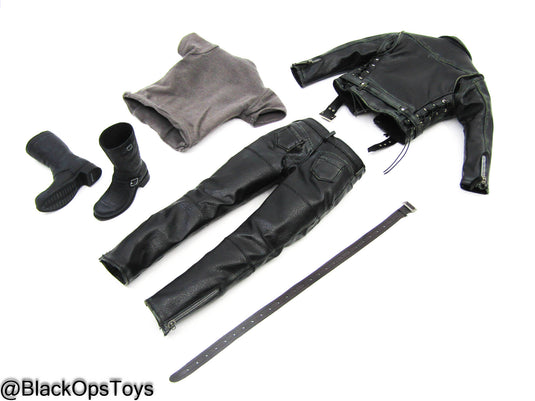 Terminator 2 Judgment Day - Leather Like Biker Uniform Set