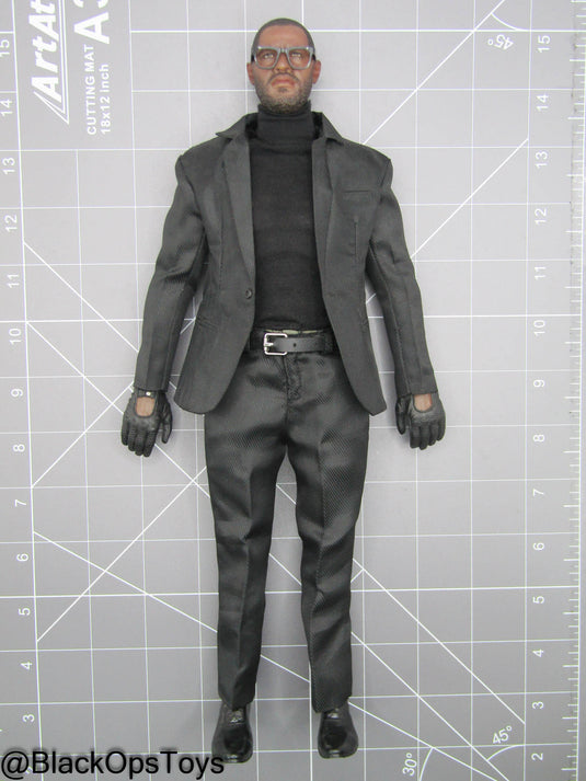 Custom Hitman African American Male Dressed Body w/Headsculpt