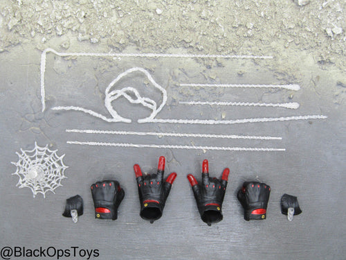 Spider Man Miles Morales - Male Gloved Web Slinging Hand Set (x4) w/Webs