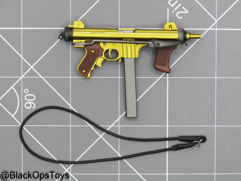 Load image into Gallery viewer, Gold Colored Beretta M12 Submachine Gun
