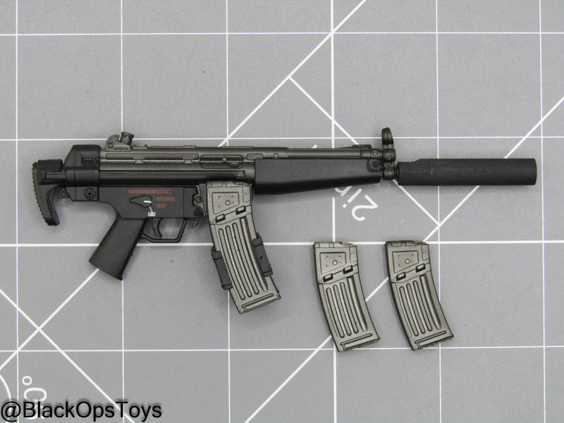 Load image into Gallery viewer, Black HK53 Submachine Gun w/Suppressor
