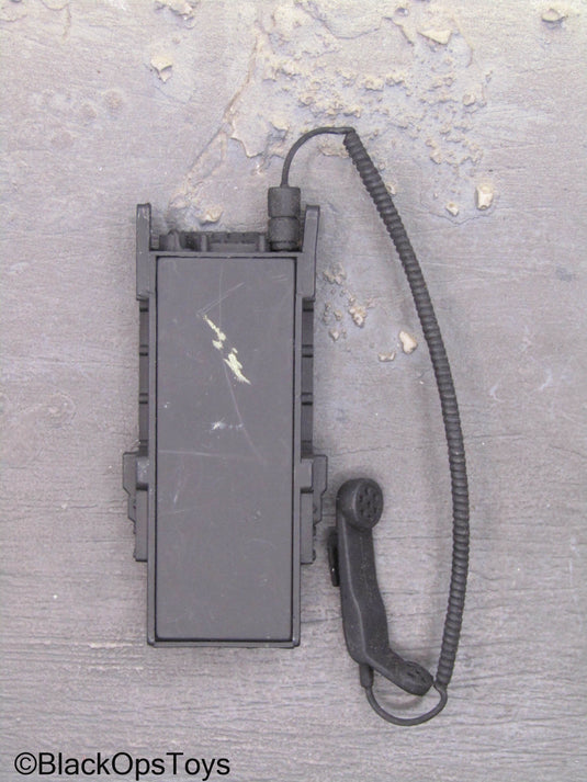 Custom Black Radio w/Phone