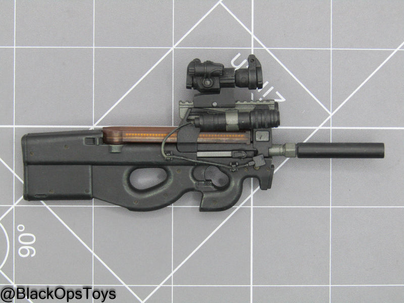 Load image into Gallery viewer, P90 Submachine Gun w/Attachment Set (Hot Toys)
