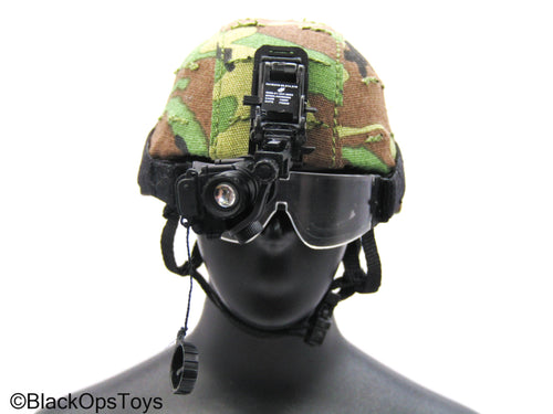 75th Ranger Regiment Airborne Ltd. - Woodland Camo Helmet Set