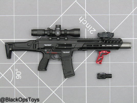 Black HK437 Rifle w/Attachment Set
