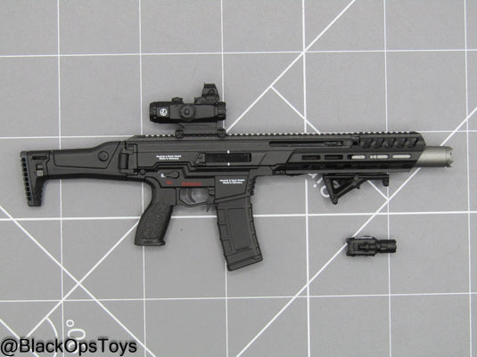 Black HK437 Rifle w/Attachment Set