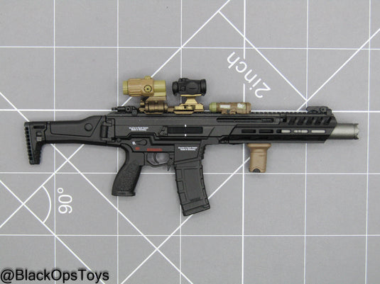 Black HK437 Rifle w/Attachment Set