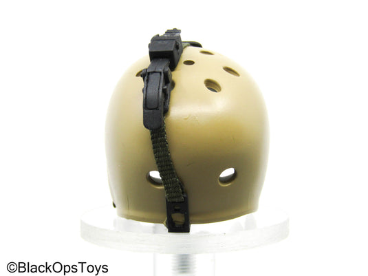 Tan PR Protection Helmet w/NVG (ACE)