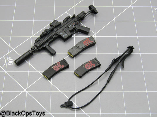 Black ZERT HK416C Rifle w/Attachment Set