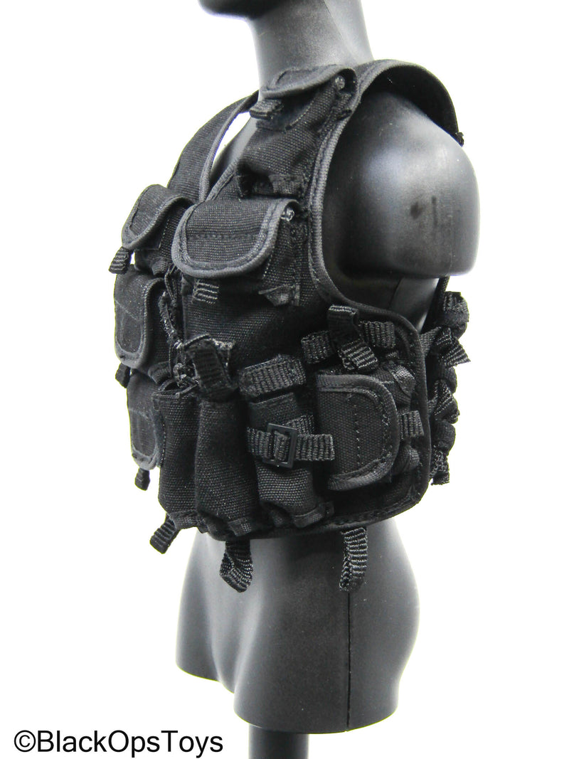 Load image into Gallery viewer, Black Tactical Vest
