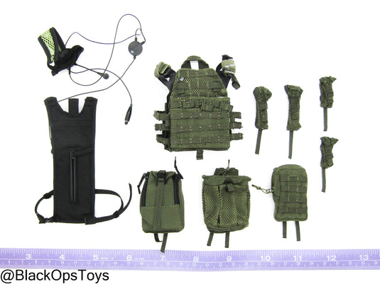 50th Anniv HK SDU - OD Green MOLLE Vest w/Pouch Set