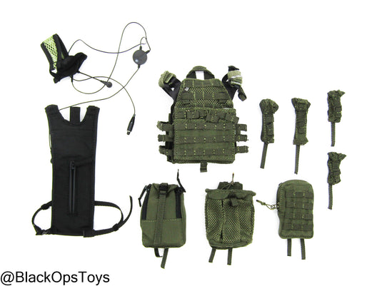 50th Anniv HK SDU - OD Green MOLLE Vest w/Pouch Set