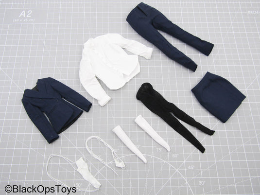 Female Dark Blue Suit Uniform w/Additional Skirt
