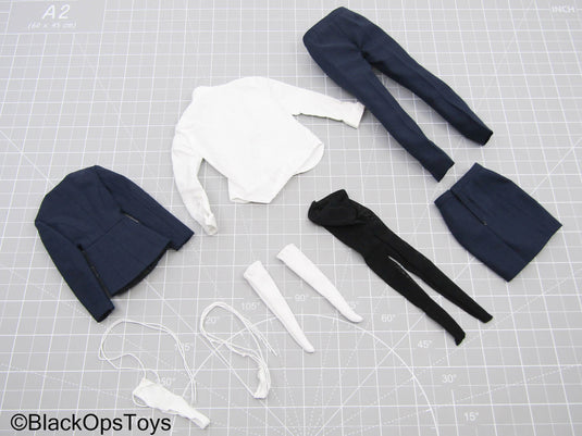 Female Dark Blue Suit Uniform w/Additional Skirt
