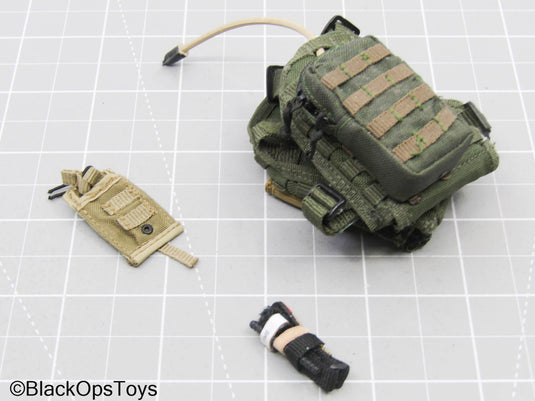 Plate Carrier w/Hydration Tube, Tourniquet, 5.56 Mag & Pouch Set