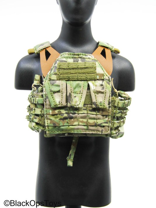 Woodland Camo MOLLE Tactical Body Armor