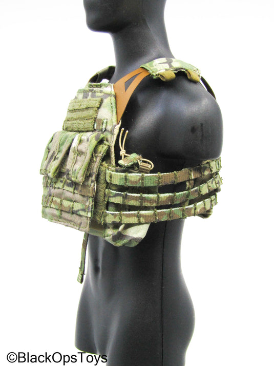 Woodland Camo MOLLE Tactical Body Armor
