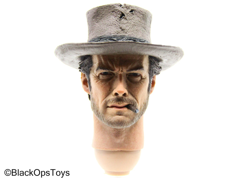Load image into Gallery viewer, The Good, The Bad And The Ugly - Male Headsculpt (x2) w/Cigar
