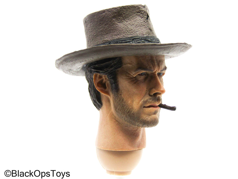 Load image into Gallery viewer, The Good, The Bad And The Ugly - Male Headsculpt (x2) w/Cigar

