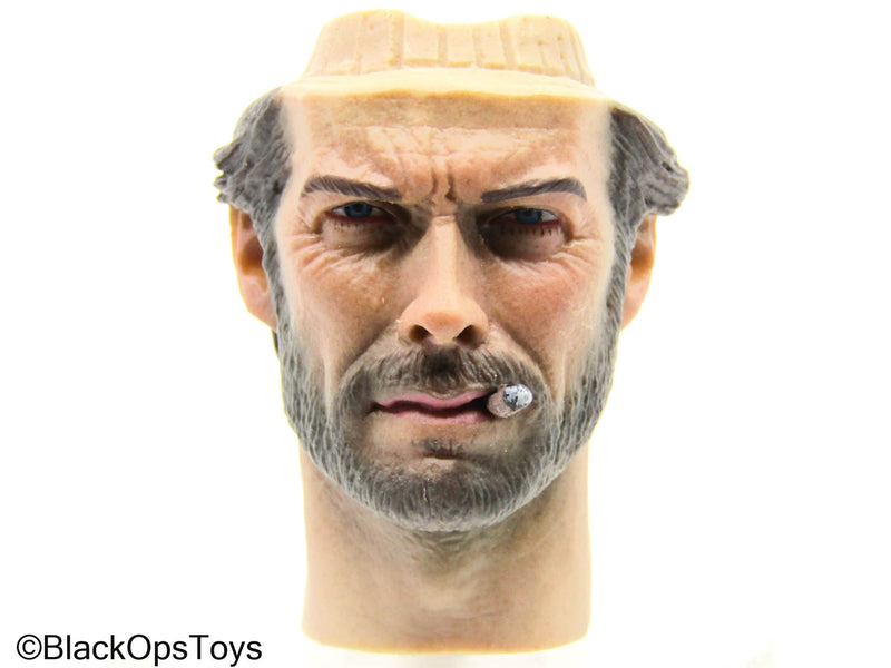 Load image into Gallery viewer, The Good, The Bad And The Ugly - Male Headsculpt (x2) w/Cigar
