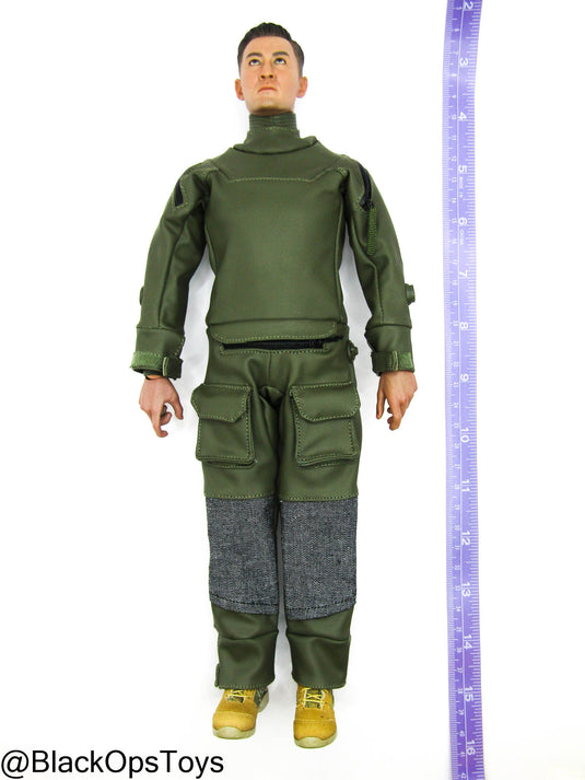 HK SDU Diver Assault Group - Male Dressed Body w/Wetsuit & Boots (Foot Type)