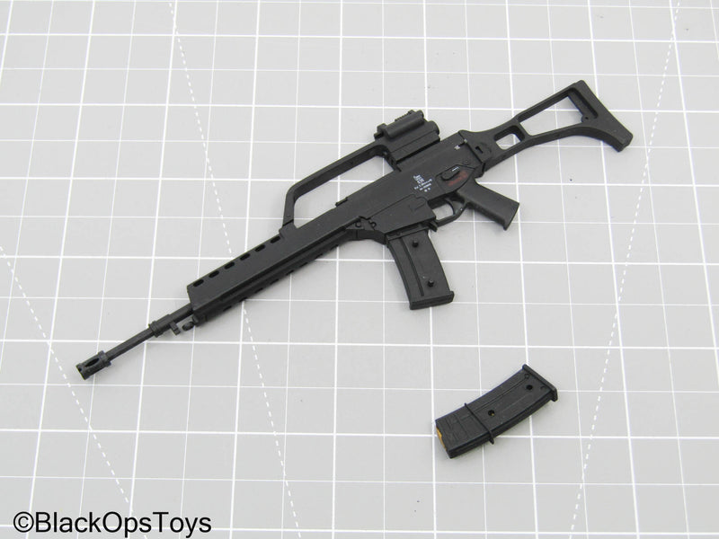 Load image into Gallery viewer, Black G36 Assault Rifle w/Extra Mag

