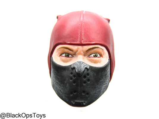 GI JOE - Cobra - Red Ninja - Exclusive Male Masked Head Sculpt