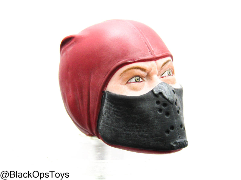 Load image into Gallery viewer, GI JOE - Cobra - Red Ninja - Exclusive Male Masked Head Sculpt
