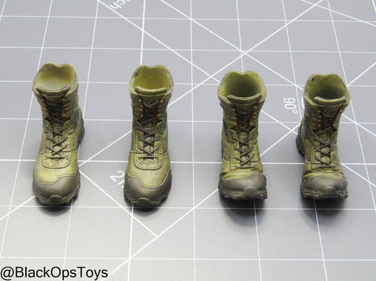 GI JOE - Desert Trooper Dusty - Combat Boots Set (Peg Type)
