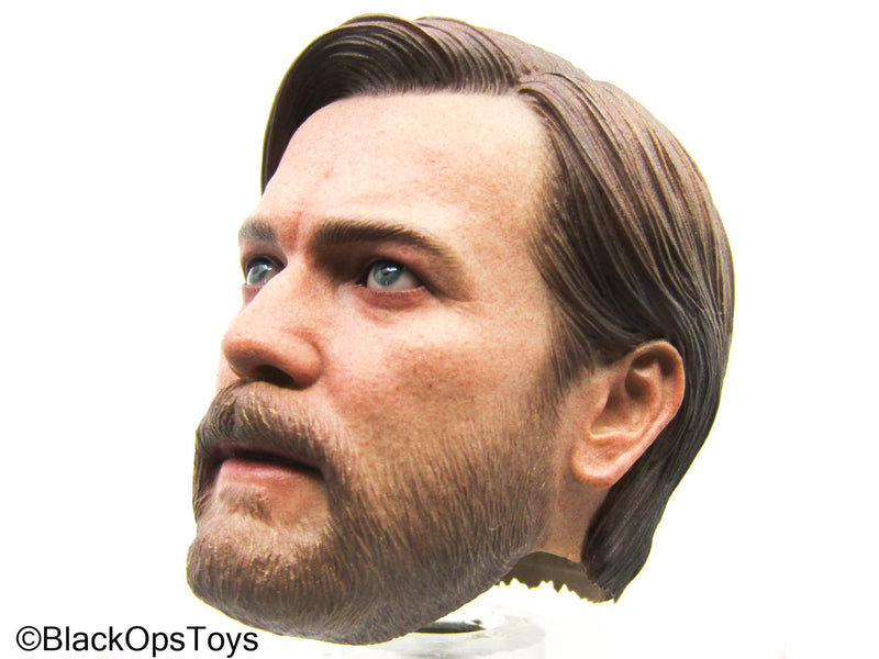 Load image into Gallery viewer, Star Wars - Obi-Wan Kenobi Headsculpt w/PERS (Hot Toys)
